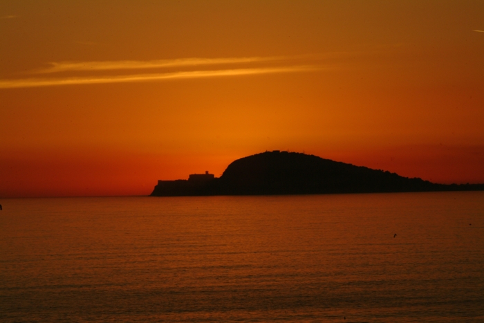 Tramonti sulla costa di Enea